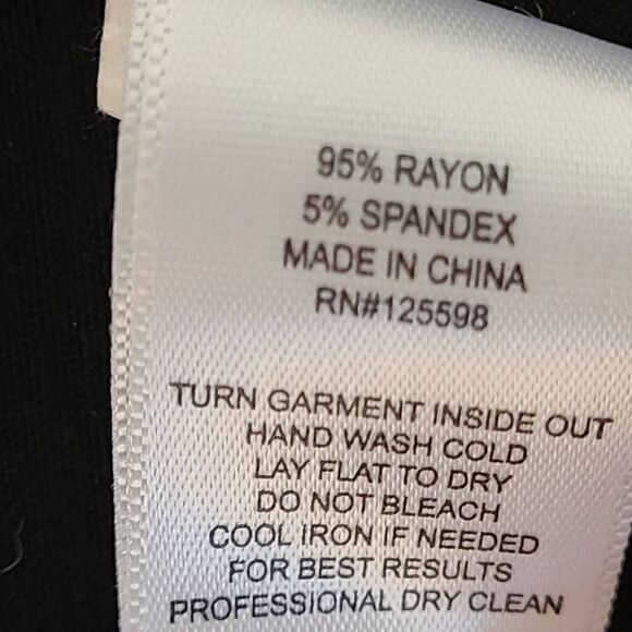 Ellen Tracy Women's Sequin Shoulder Padded Cardigan Jacket Black Medium - Picture 8 of 11